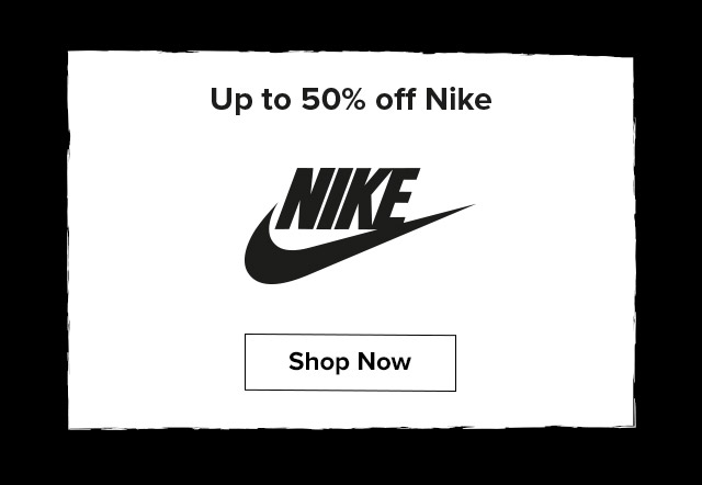 Up to 50% off Nike